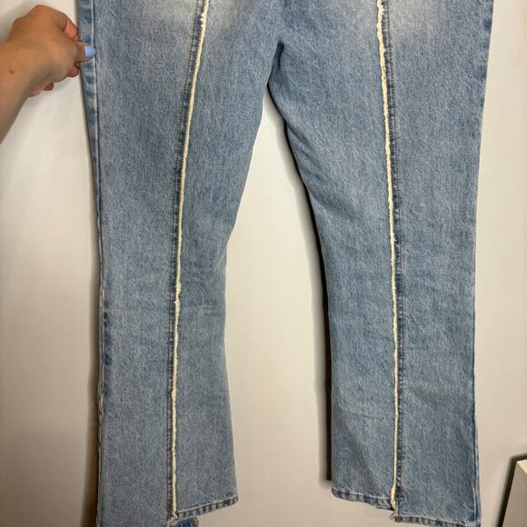 Andersson Bell Split Hem Flare Jeans - Picture 5 of 8
